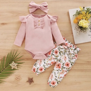 Комплект Baby Show белый, розовый