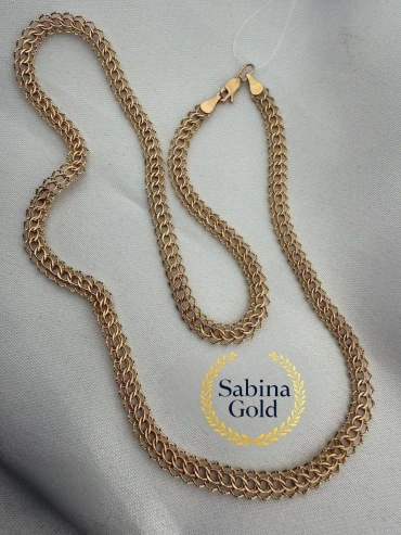 Sabina Gold SEP-SBN-389 длина 55 см, вес 8.36 г золото, плетение питон