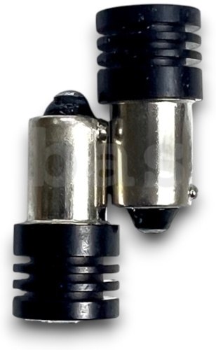 Светодиодные LED-лампы TQ 3006 BAX9S (H6W) 12V 5W Ultra Bright (комплект 2 шт)