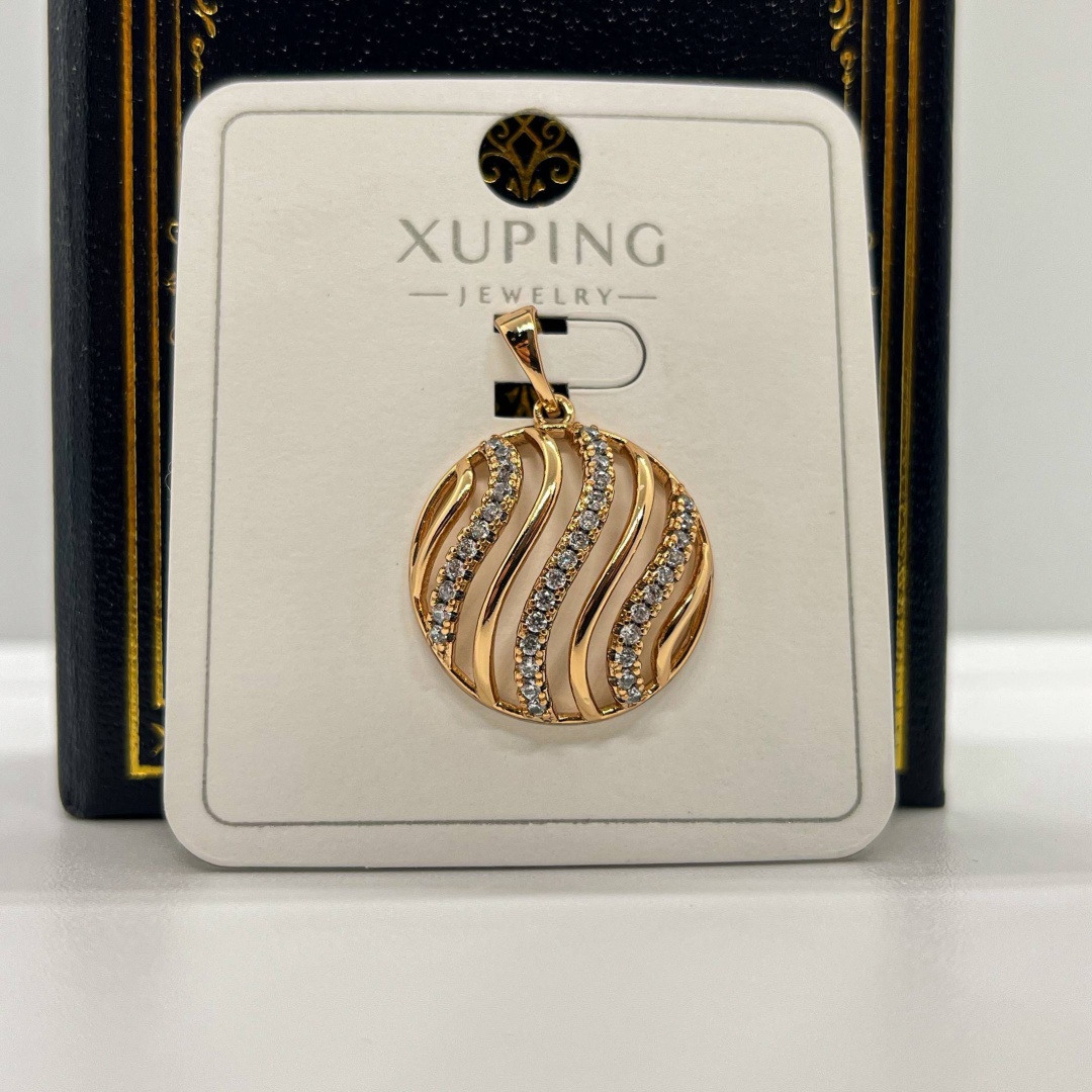 Подвеска Xuping медицинская сталь, фианит
