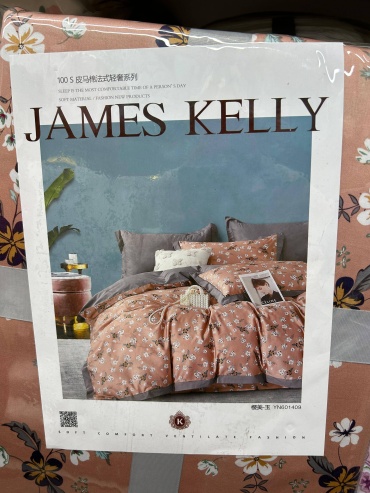 Комплект JAMES KELLY Инмей-Нефрит евростандарт хлопок, 2 наволочки: 48x74 см