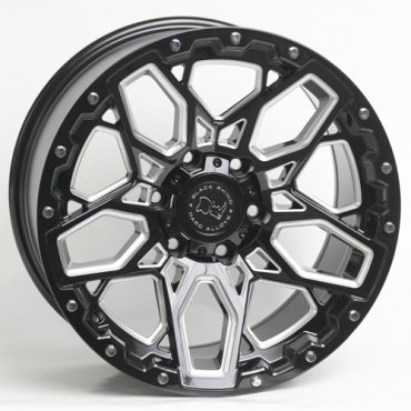 Fonyee 3252 9x18/5x114.3 D67.1 ET-12 4 диска черный матовый