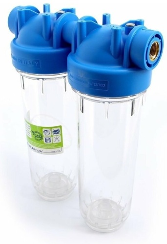 ATLAS filtri колба фильтра DP 10 двойной 3/4" Atlas ZA3110680, для бытового фильтра