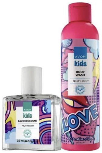 Avon Kids Fruity Scent набор для тела для женщин