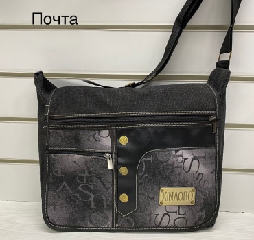 Сумка тоут DIAS SHOP нейлон, полиэстер черный