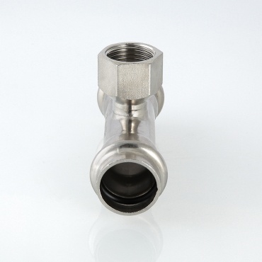 Тройник вн.р VALTEC нержавеющая сталь 22х1/2"