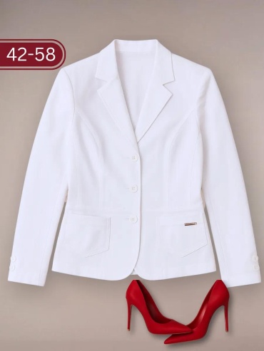 Пиджак E-Line moda белый