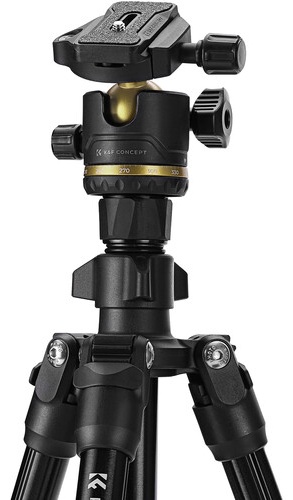 Напольный штатив K&F CONCEPT Штатив K&F Concept Golden K234A3+BH-36 KF09.149