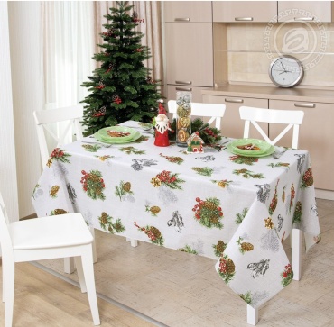 Скатерть R.I.Textile 320x145 см, хлопок, 1 шт