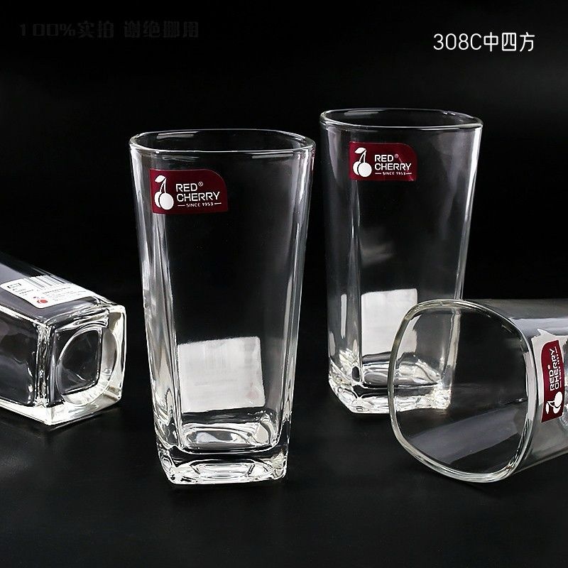 Набор стаканов RED CHERRY 250 мл, стекло, 6 шт