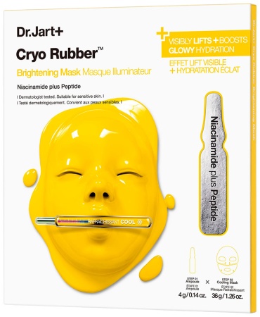 Маска для лица Dr. Jart гидрогелевая Cryo Rubber Mask With Brightening Vitamin C Face Mask 1 шт