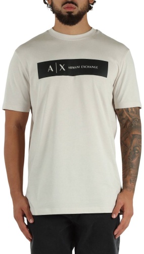 Футболка Armani Exchange темно-бежевый