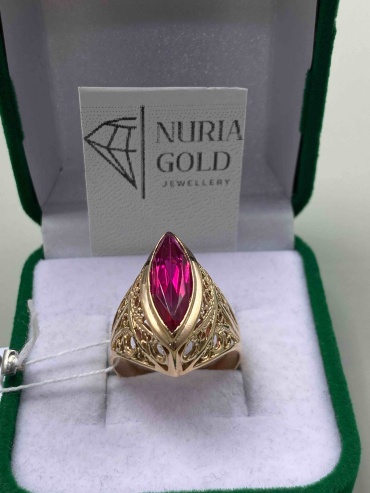 NURIA GOLD 78654390 размер 19.5 вес 6.6 г золото, рубин