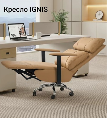 Компьютерное кресло IGNIS, коричневый