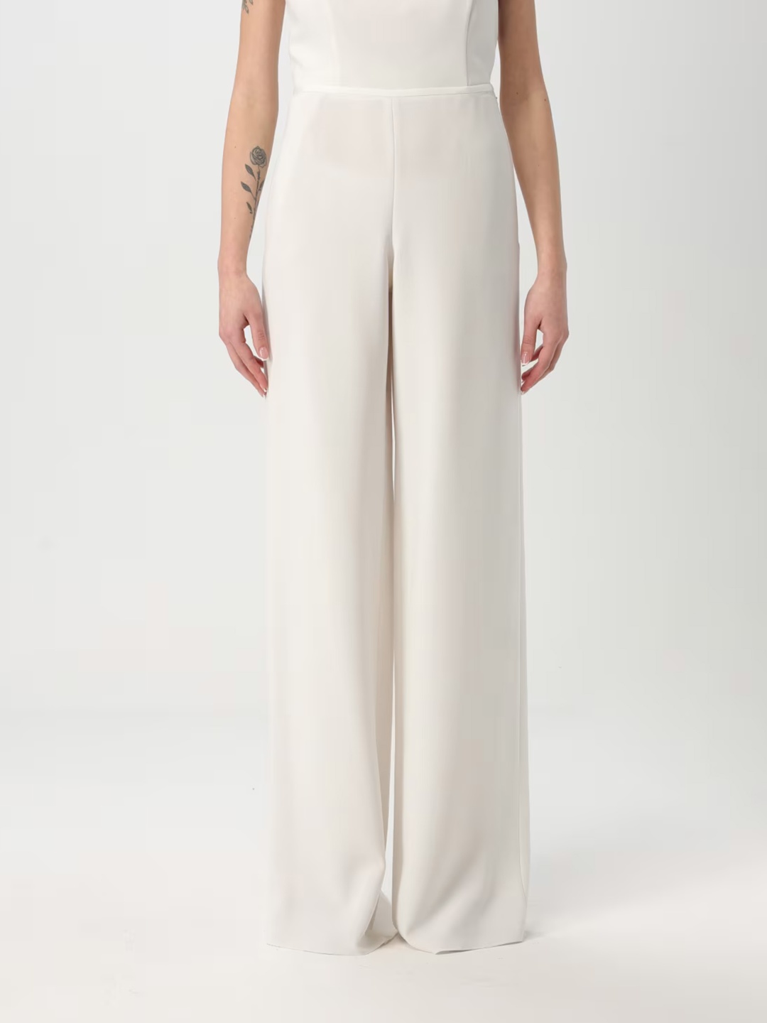 Классические брюки Emporio Armani белый