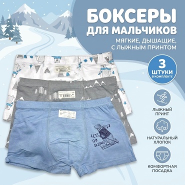 Боксеры ASLAN мультиколор