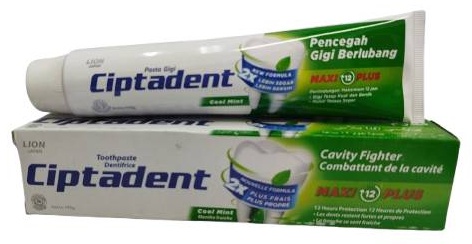 LION зубная паста Ciptadent Cool Mint 190 г