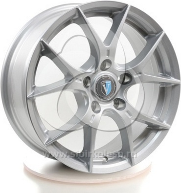 Tech-Line 1617 SL 66.1 6.5x16/5x114.3 D66.1 ET40 4 диска черный, серебристый, графит