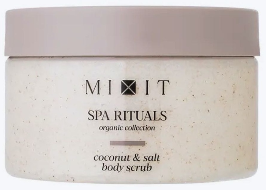 MIXIT Скраб для тела MIXIT SPA RITUALS соляной с кокосовой стружкой скраб 300 г