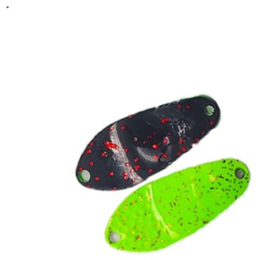 Блесна Anglerz System Antem Area Spoon Dohna SA03 1 шт 30 мм черный-зеленый