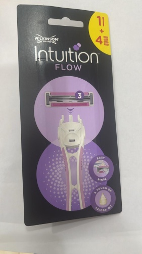 Wilkinson Intuition flow станок для бритья сменные кассеты 4 шт