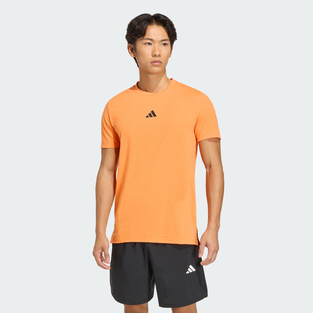 Футболка adidas оранжевый