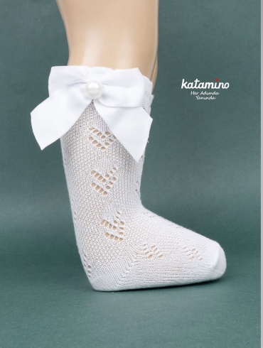 Гольфы Katamino K14109 белый 21, 22, 23