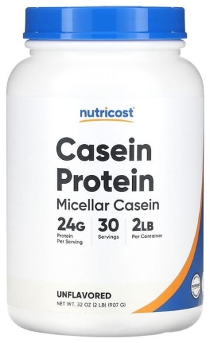 Nutricost казеиновый протеин нейтральный 907 г