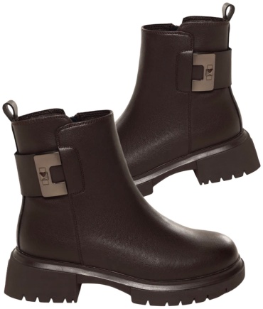 Ботинки Shoesmarket темно-коричневый