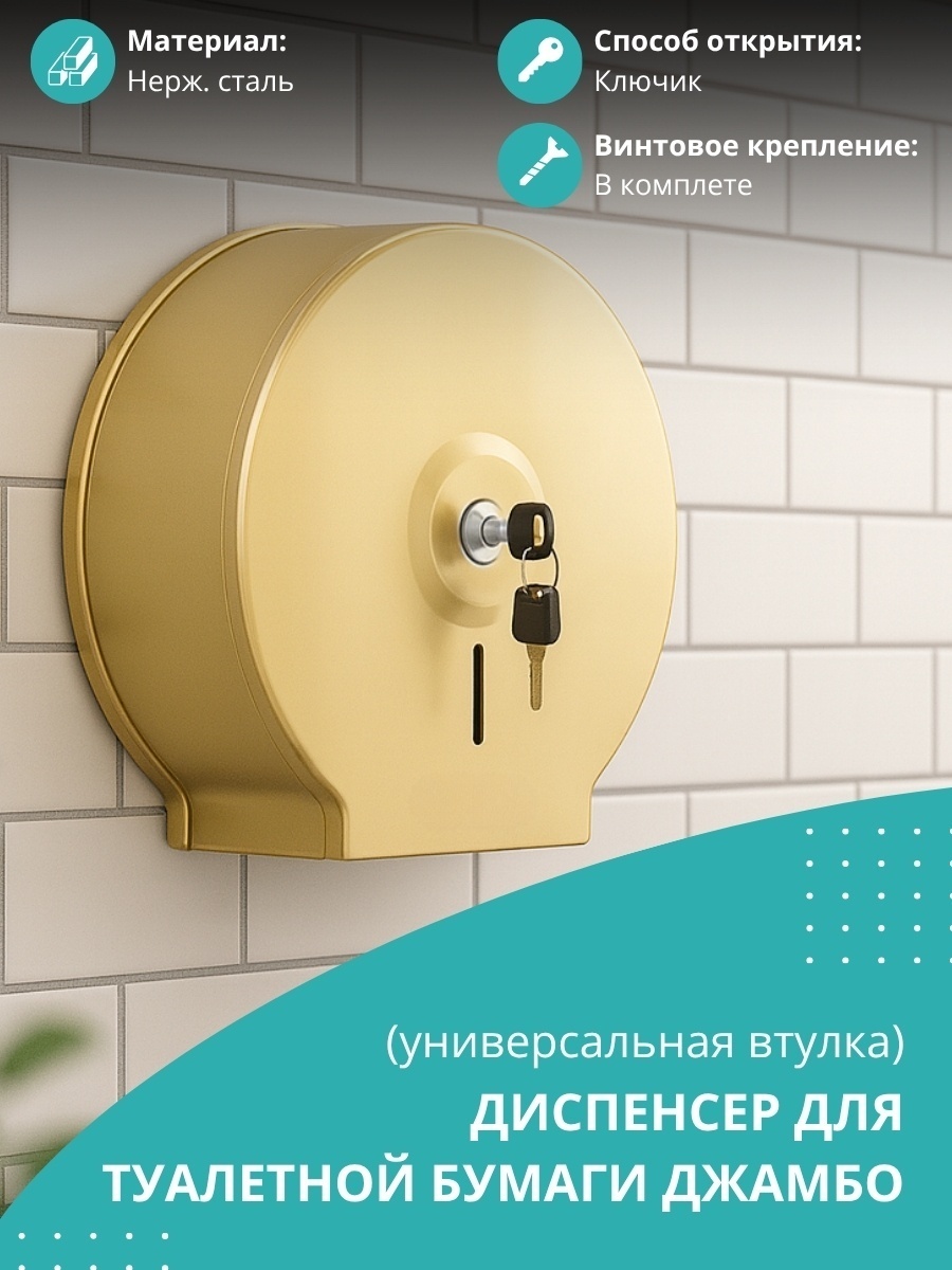 Диспенсер для туалетной бумаги Gloria GL370