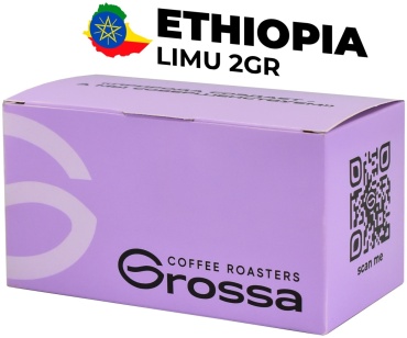 Кофе Grossa Ethiopia Limu Gr.2 зерновой 200 г