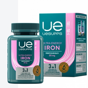 UESUPPS Ultra Energy IRON капсулы 60 шт