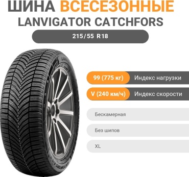 Lanvigator CATCHFORS A/S II 215/55 R18 99 V