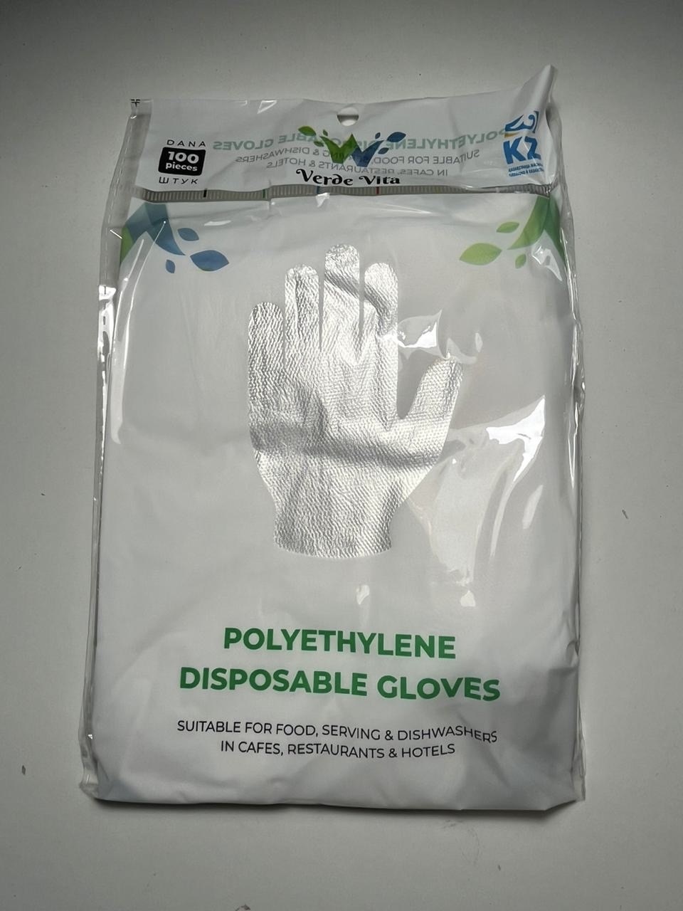 Verde Vita перчатки 5101508 прозрачный 100 шт