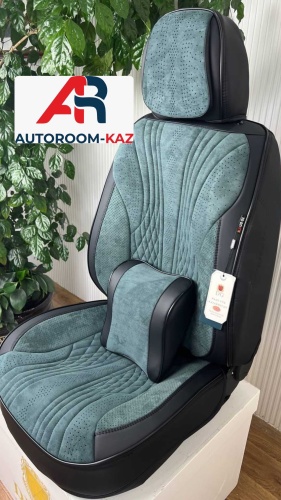 AITBAY GROUP Hyundai Accent 2010-2025 зеленый, черный