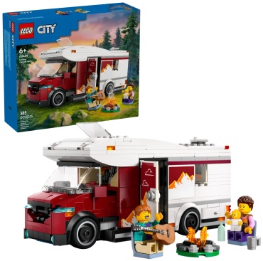 Конструктор LEGO Приключения в отпуске в доме на колесах 60454, деталей 385 шт