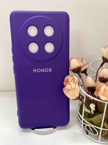 Чехол 100baksovwallet для Honor X9c сиреневый