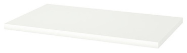 Столешница матовая IKEA LINNMON 100x60 white, ДСП, 100x60x3 см, белый, белый