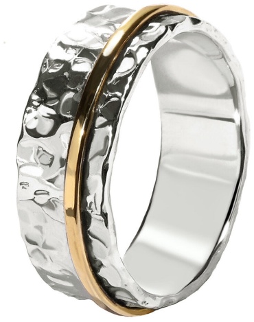 Кольцо Ekaterina Tolstaya Jewelry ET-R040 размер 17 вес 9.49 г серебро, без вставок