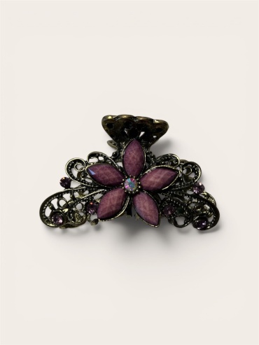 Fashion Jewelry заколка краб 1 шт, сиреневый