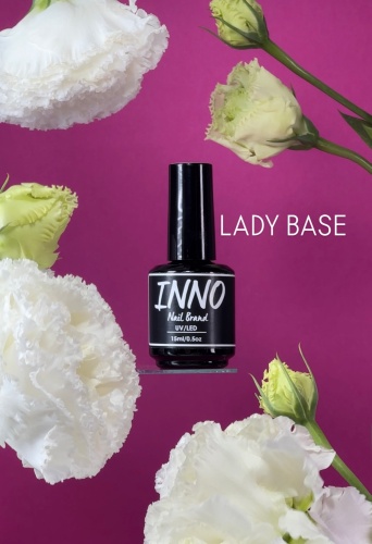 INNO базовое покрытие Base Lady Камуфляжный камуфлирующее 15 мл