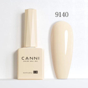 CANNI гель-лак новая серия 9140 глянцевое 9 мл
