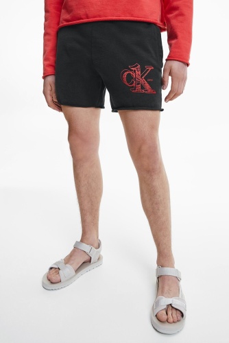 Повседневные шорты Calvin Klein Jeans черный