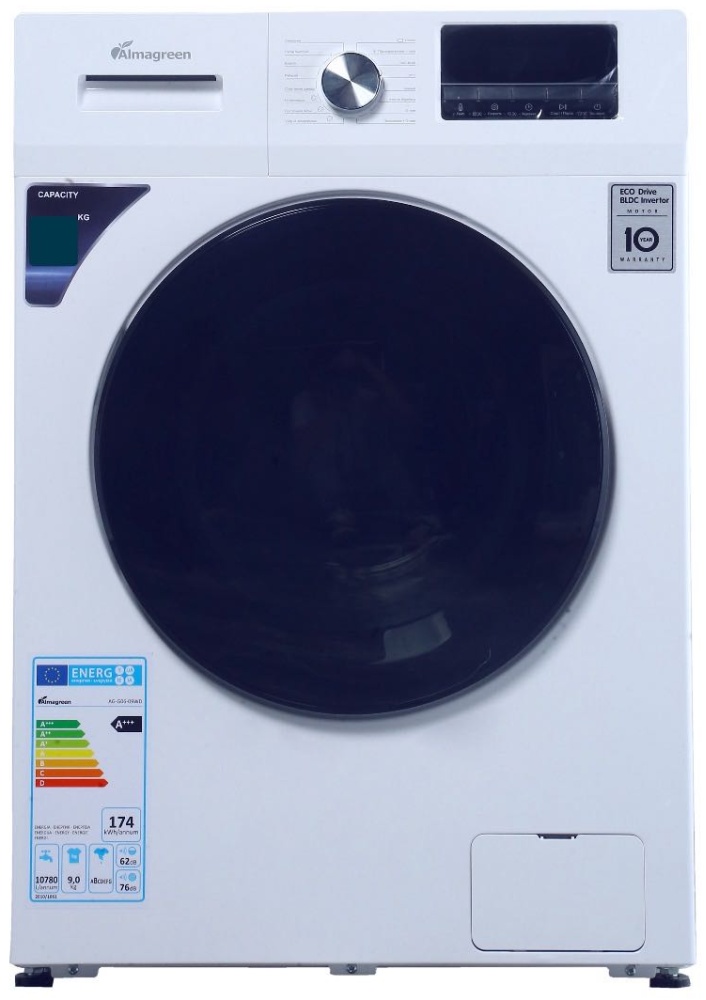 Стиральная машина Almagreen AG-G06-08WD 8 кг белый Almagreen купить в Казахстане