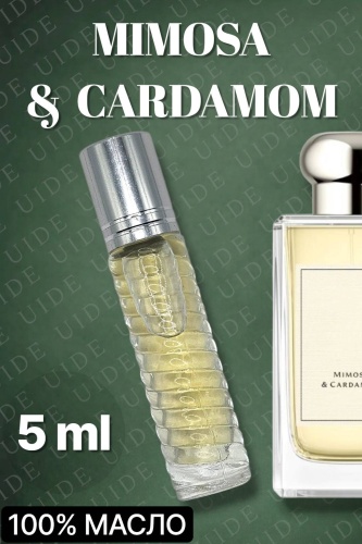 UIDE Mimosa & Cardamom парфюмерное масло 5 мл, унисекс