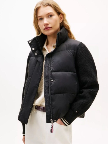 Демисезонная куртка Tommy Hilfiger черный