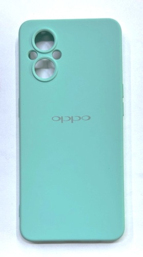 Чехол FASHION для OPPO Reno8 Lite 5G голубой