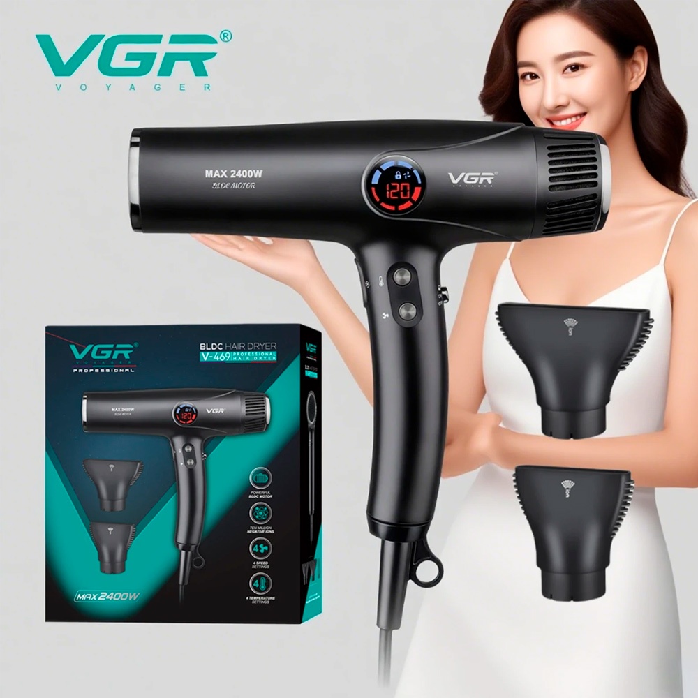 VGR Professional V-496 фен черный