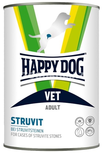 HAPPY DOG Struvit Adult для собак при струвитных камнях все породы 400 г 1 шт