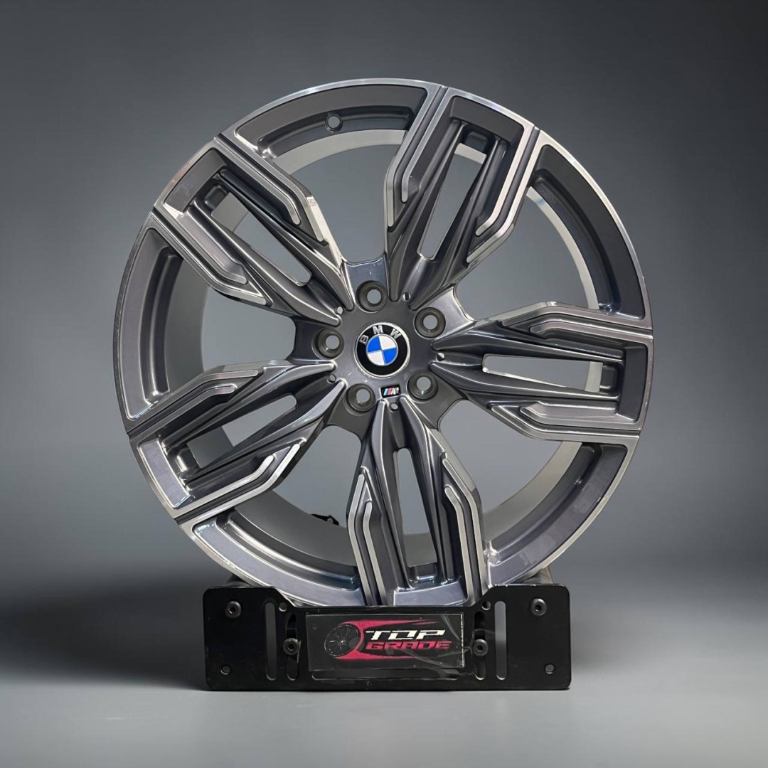 Top Grade bmw axm 1002 8.5/9.5x19/5x112 D66.6 ET35 4 диска серебристый, графит